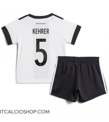 Germania Thilo Kehrer #5 Prima Maglia Bambino Mondiali 2022 Manica Corta (+ Pantaloni corti)
